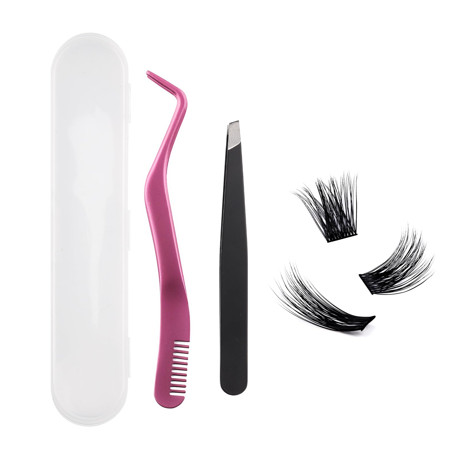 Easy Fan Lashes Self Fanning Volume Russian Eyelash Extensions 0.05D Curl Mixed 8-14mm Automatic Blooming Volume Easy Fan Lashes FADVAN(0.05-D-814) — view 22