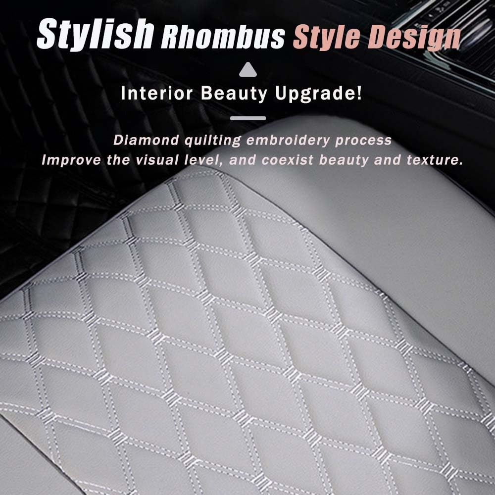 Coussin Voiture Siege pour Dacia Dokker/Duster Van/Logan MCV Fiskal Stepway/Nova, Mousse Mémoire Voiture Coussin de Siège Antidérapant Doux Confort Protecteur de Coussin de Siège de Voiture