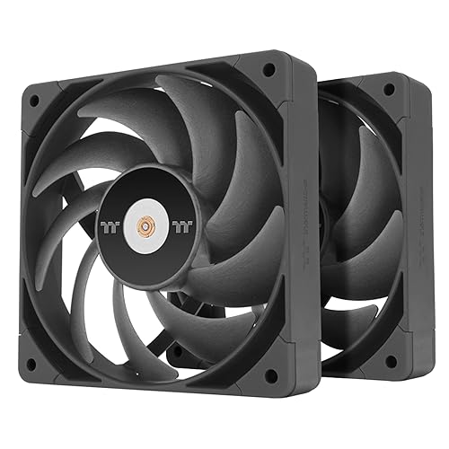 Thermaltake TOUGHFAN 14 Pro Ventilador de refrigeración para PC de alta presión estática, controlado por PWM de 500 2000 RPM, flujo de aire 119.6