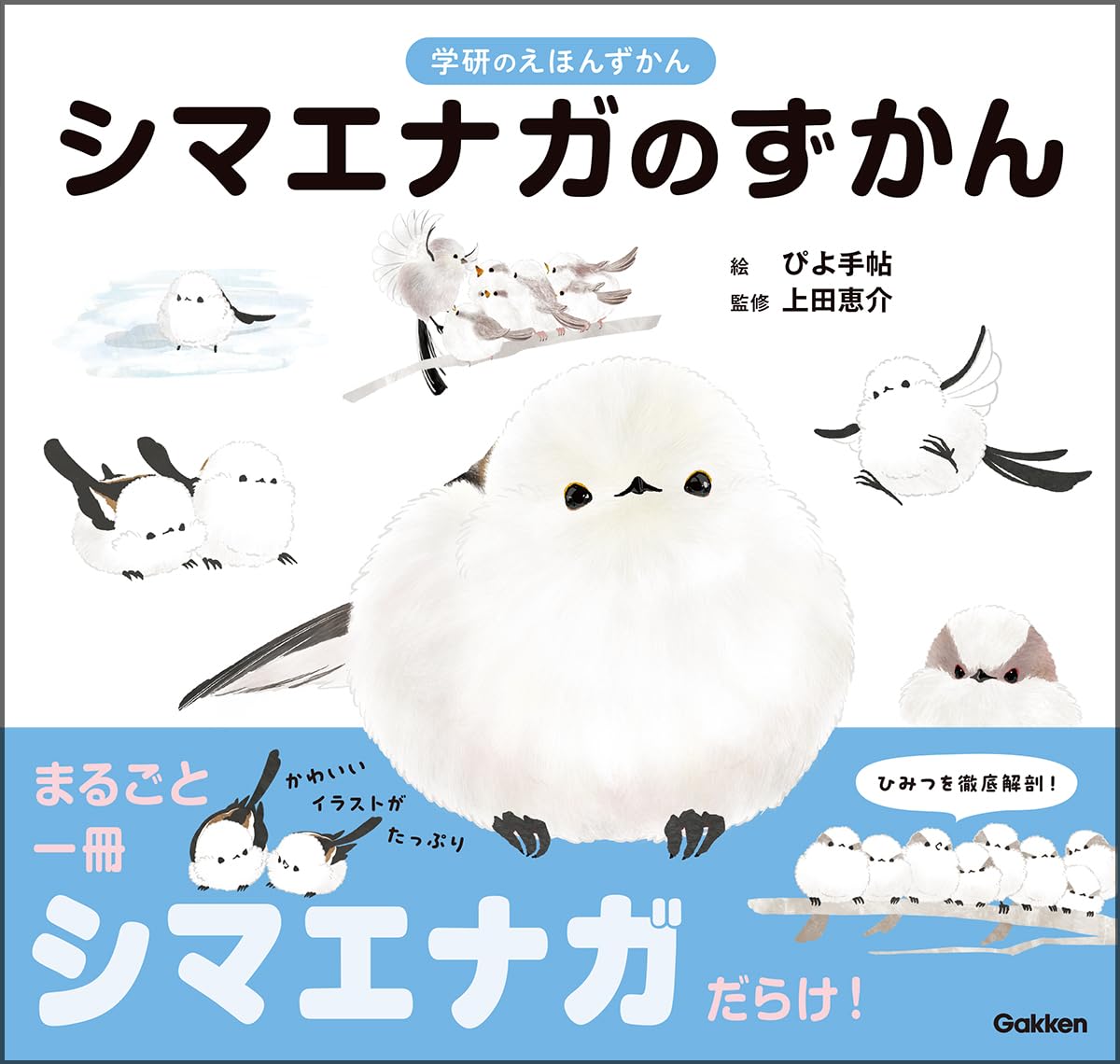 シマエナガのずかん (学研のえほんずかん 11巻) | ぴよ手帖, 上田恵介
