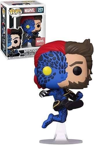 POP! Marvel Collector Corps Exclusive Transforming Mystique #217 con funda protectora