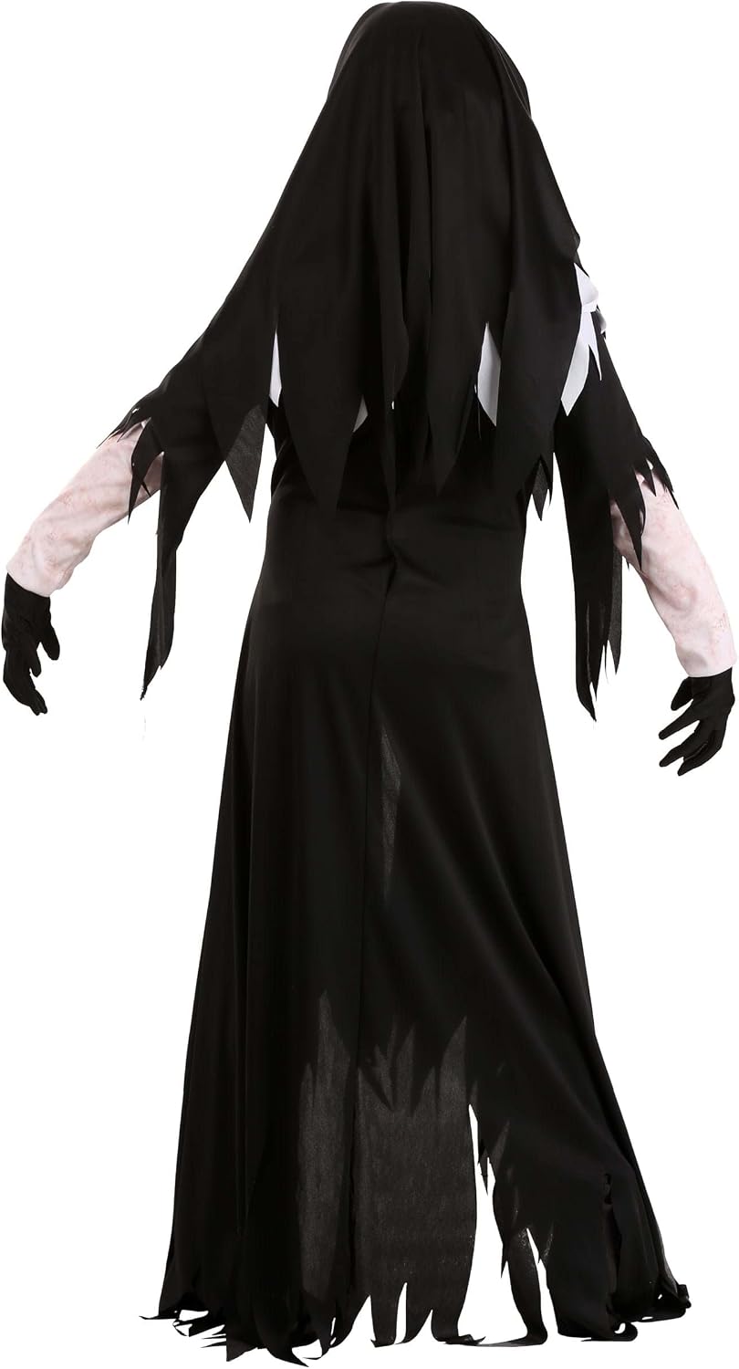 Girl's Dreadful Nun Costume