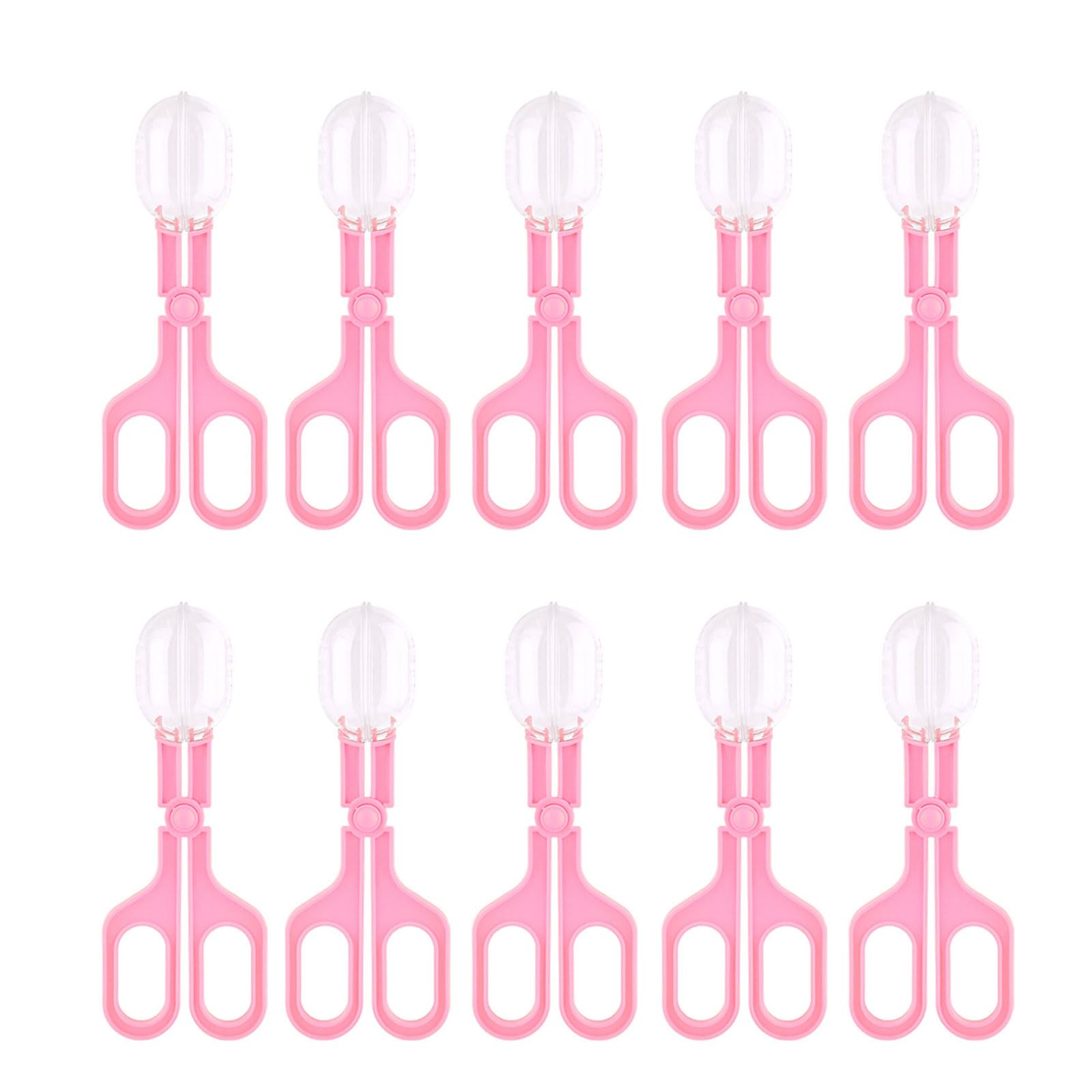 NEWFT 10lots Large Spiders Catcher Tweezer Clamp Tongs Educational Toy for Various Pet Households