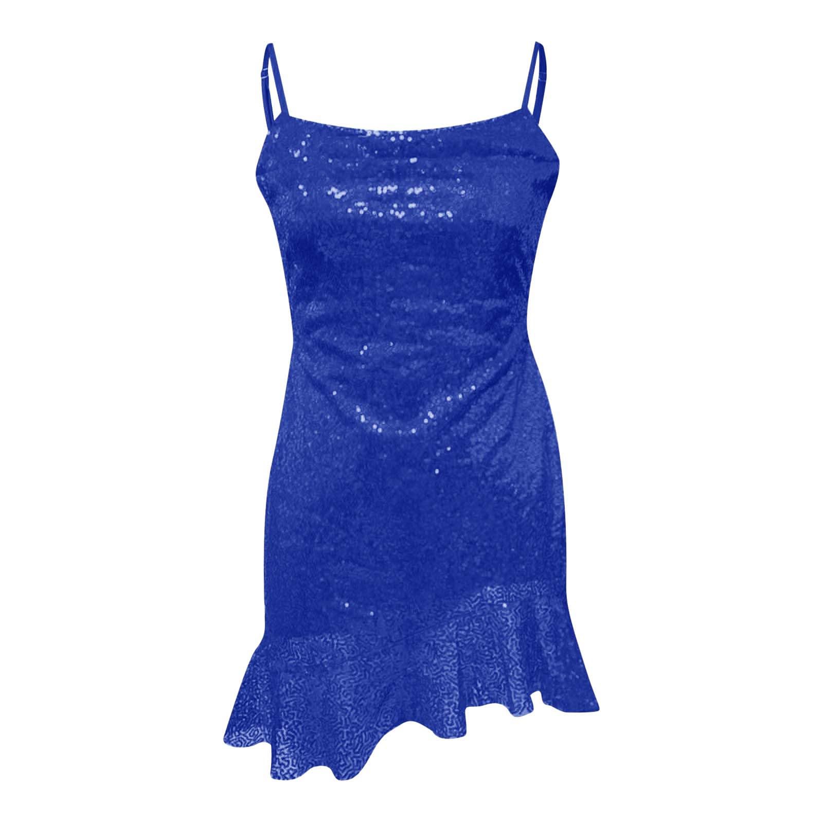 Elegante Vestido Mujer con Tirantes Espalda Sin Mangas Detalles de Encaje y para Ocasiones
