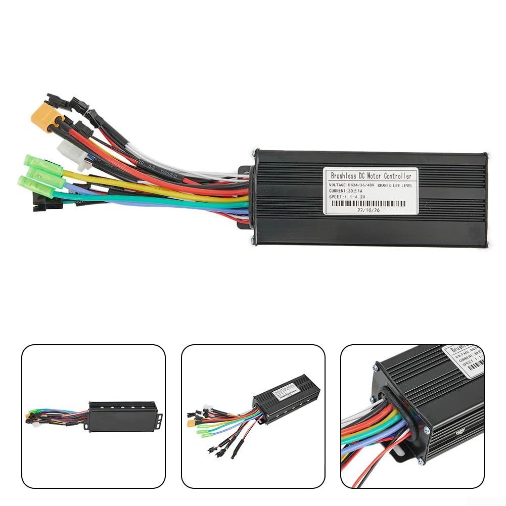 JN E-Bike Sine-Wave Controller 24/36/48V 30A 750/10 Produktbild-Vorschau 5