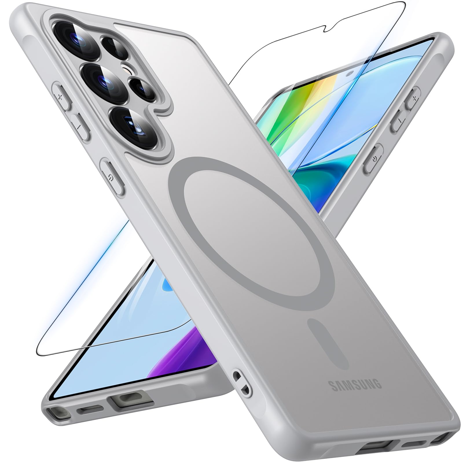 Amazon.com: OWKEY for Samsung Galaxy S25 Ultra Case 6.86