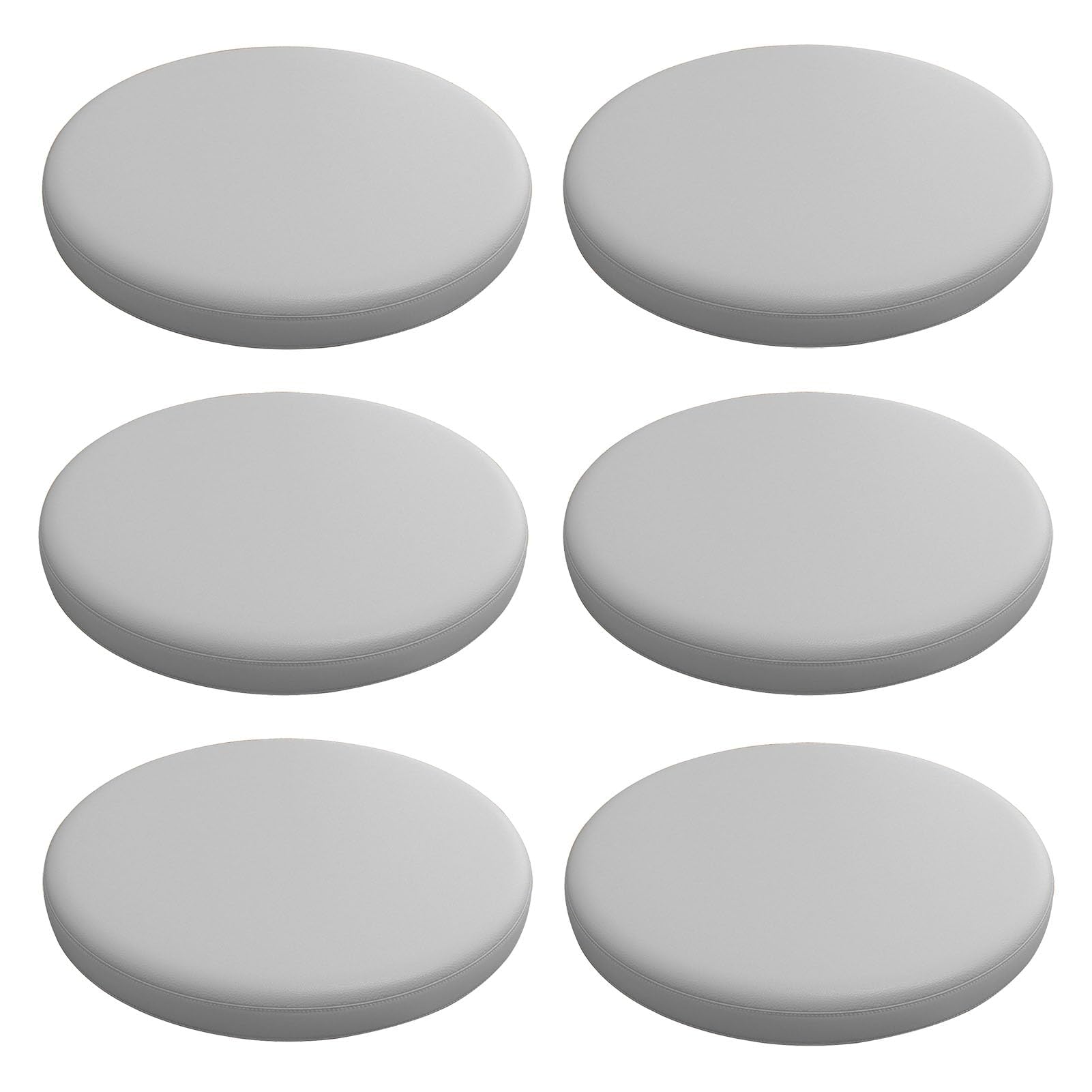 Almohadillas de espuma viscoelástica premium de 1.8 pulgadas para sillas de comedor de cuero