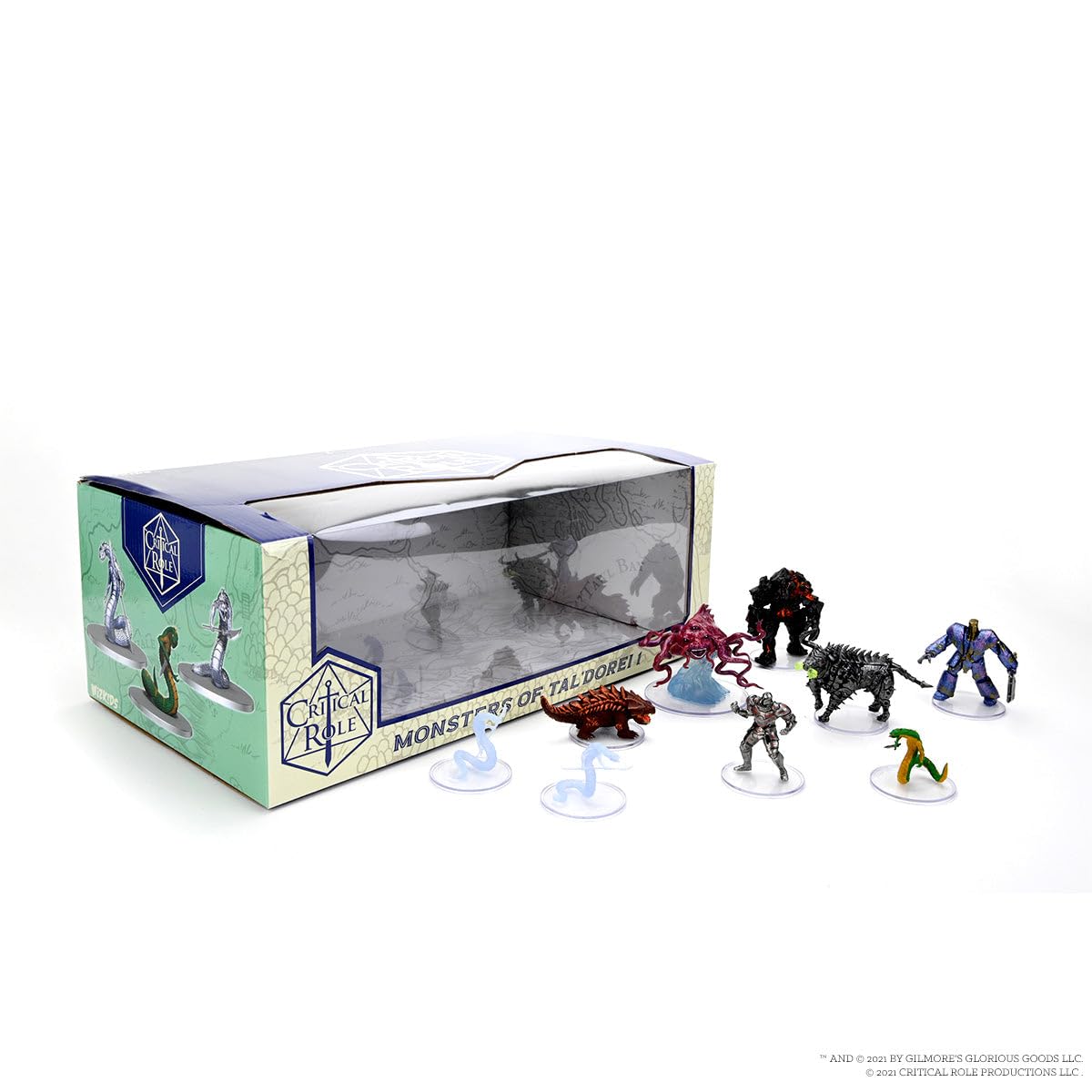 Critical Role – Personajes De Tal'Dorei Set 1 – Figuras Prepintadas Para Juegos De Rol, Incluye A Matthew Mercer Y 8 Arquetipos Más