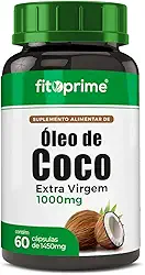Óleo de Coco Extra Virgem 60 Cápsulas 1000mg