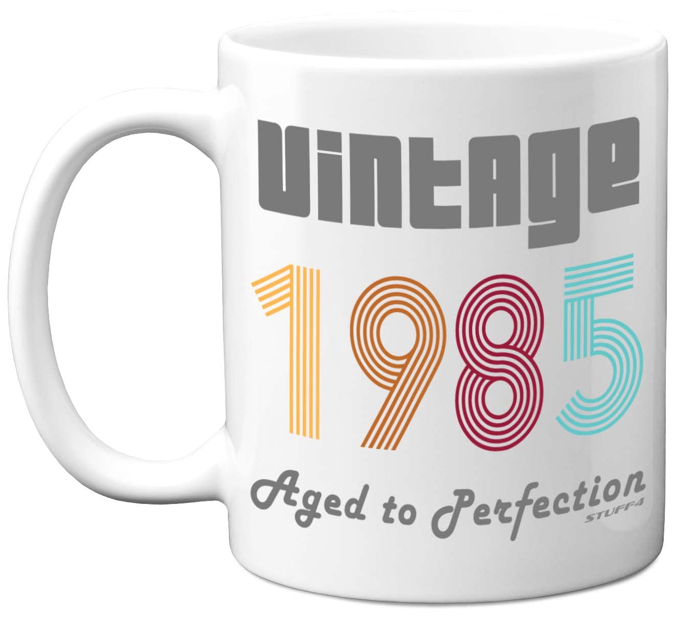 Stuff4 Men's 1985 41St Birthday Gifts For Wo - Vintage Coffee Mug, 11Oz Ceramic Dishwasher Safe Mugs, Best Friend For Birthday Or Christmas, Funny 41St Gifts Him Her