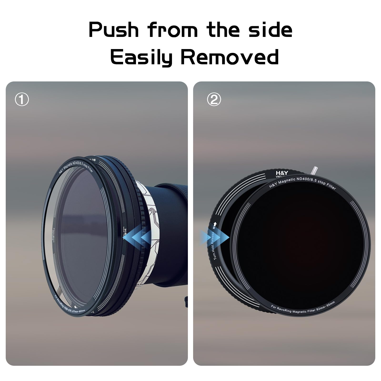 H&amp;Y Revoring  Variable ND＋CPL  67-82ｍｍ Amazon.com : H&Y RevoRing 67-82mm Variable ND Filter