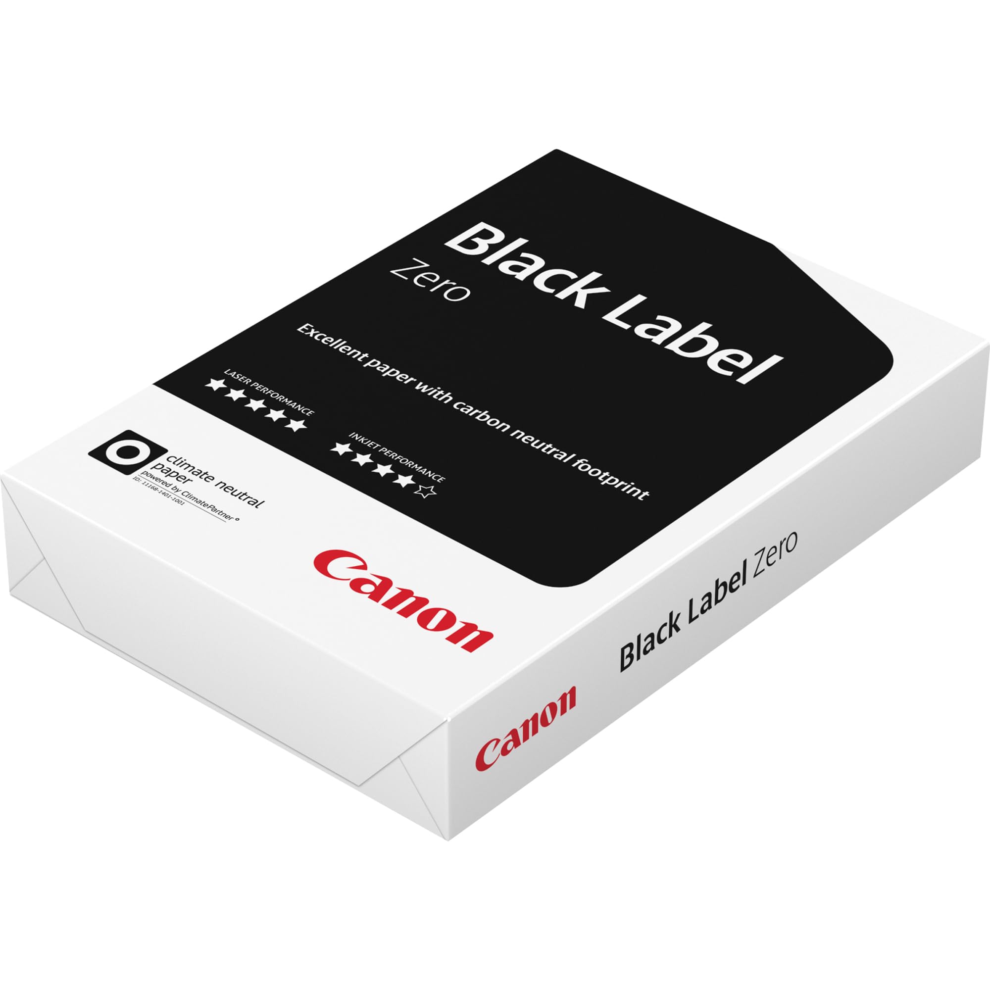Canon Papier pour Imprimante WOP211 Black Label Zero 80 A4 500 Feuilles pour Impression Bureautique FSC
