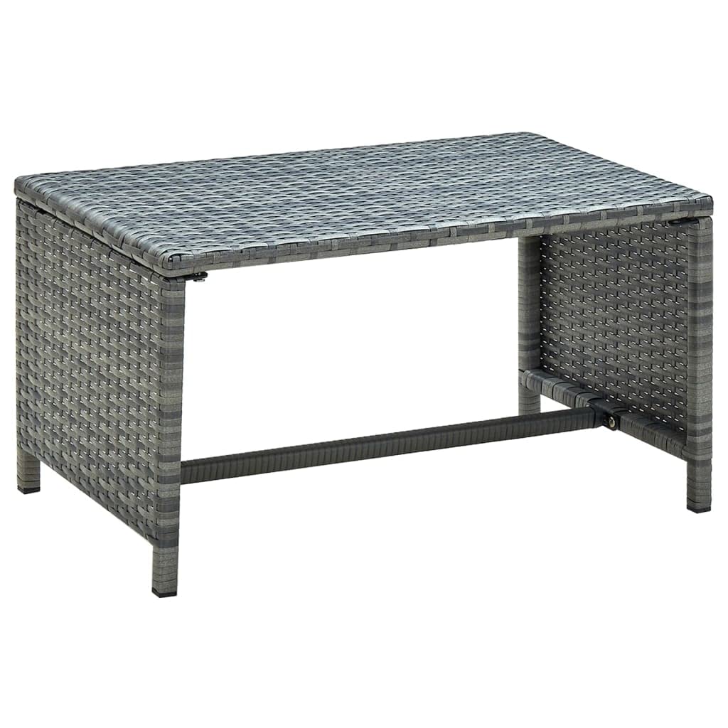 Table basse de jardin en résine tressée pour sublimer votre terrasse