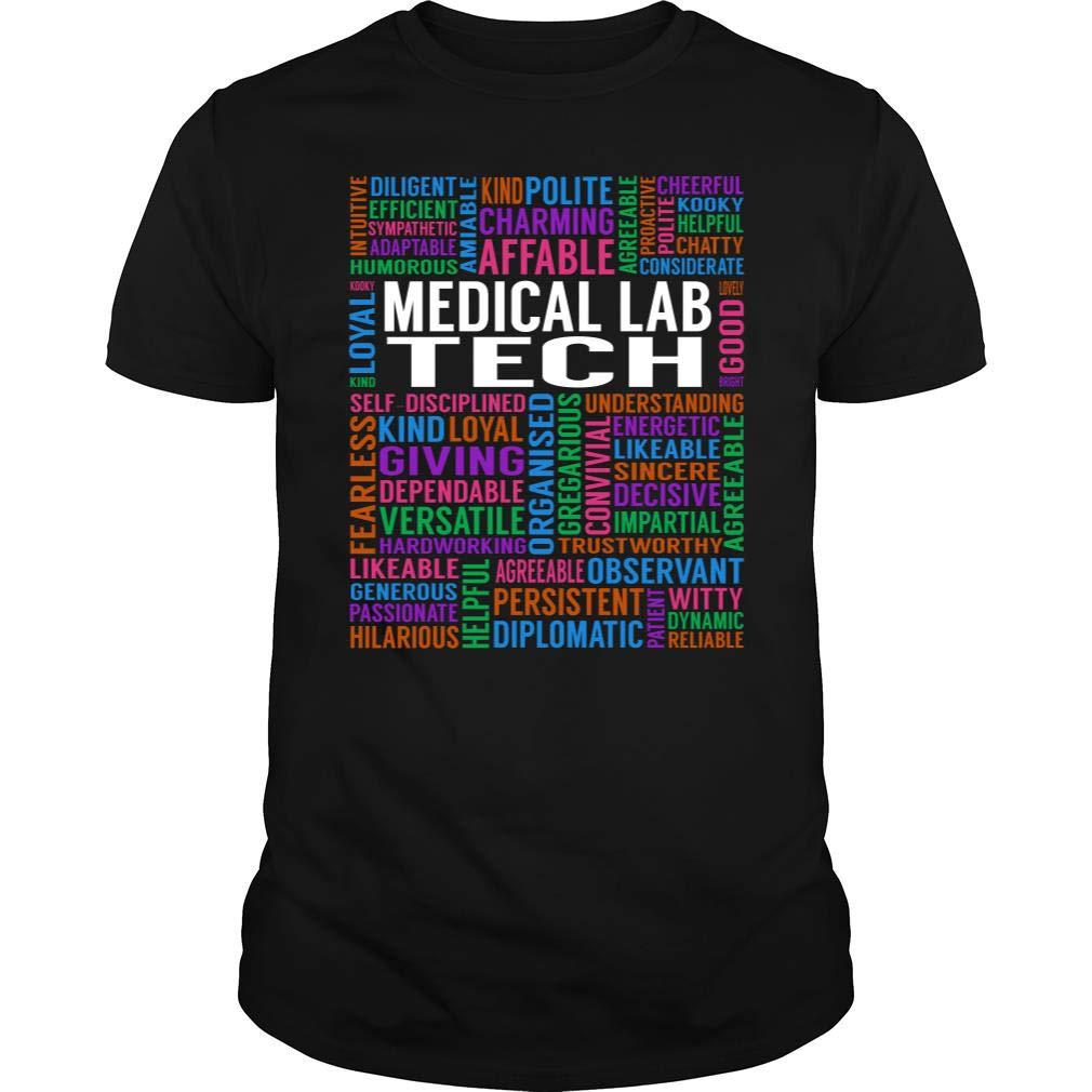 Medical Lab Tech Black