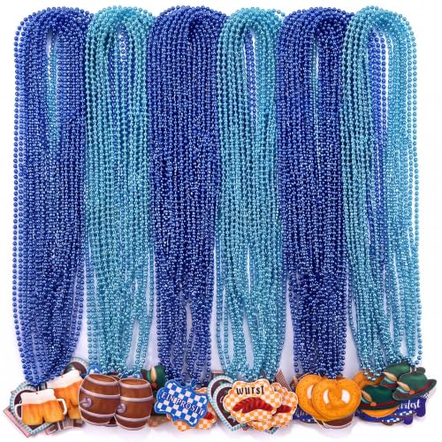 Kigeli 90 Pcs Oktoberfest Bead Necklaces Bulk...