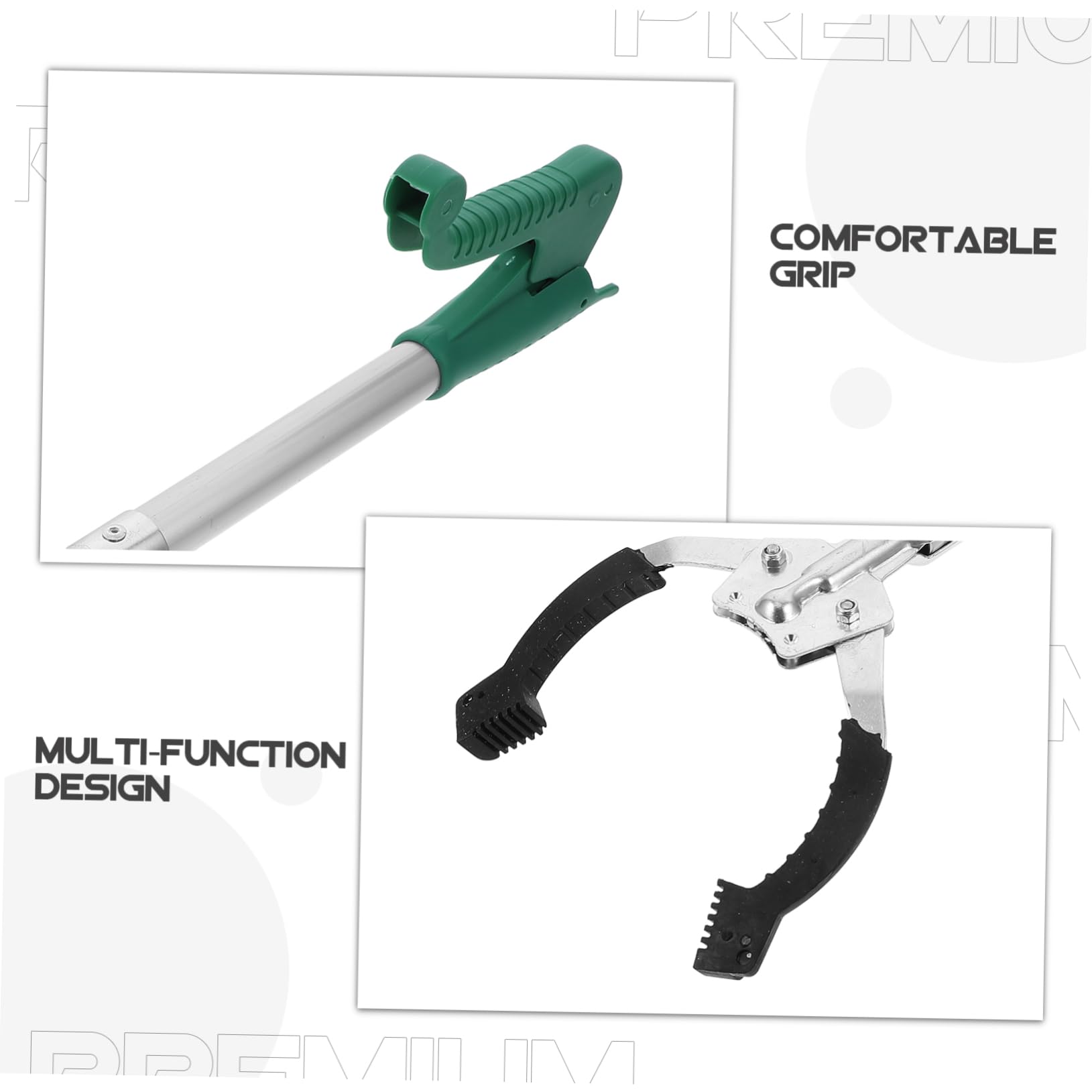 Mobestech 3stücke Greifhilfe Ergonomischer Müllgreifer Für Senioren Und Umweltbewusste Zum Aufnehmen Von Abfällen Und Erreichen Schwer Zugänglicher Stellen Aus Robustem Gefertigt