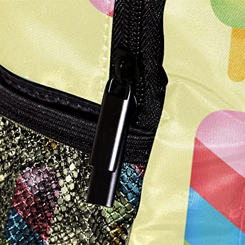 Sac à dos pour enfants multicolore léger contre le mal de dos - 4
