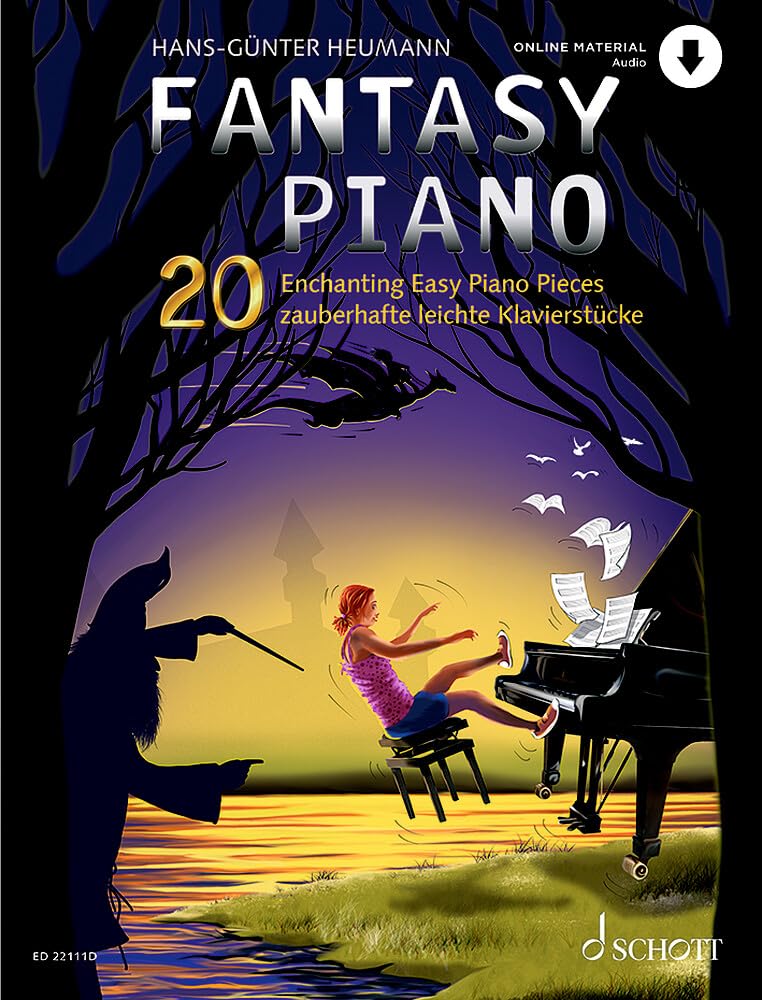 Fantasy Piano: 20 Zauberhafte Leichte KlavierstüCke