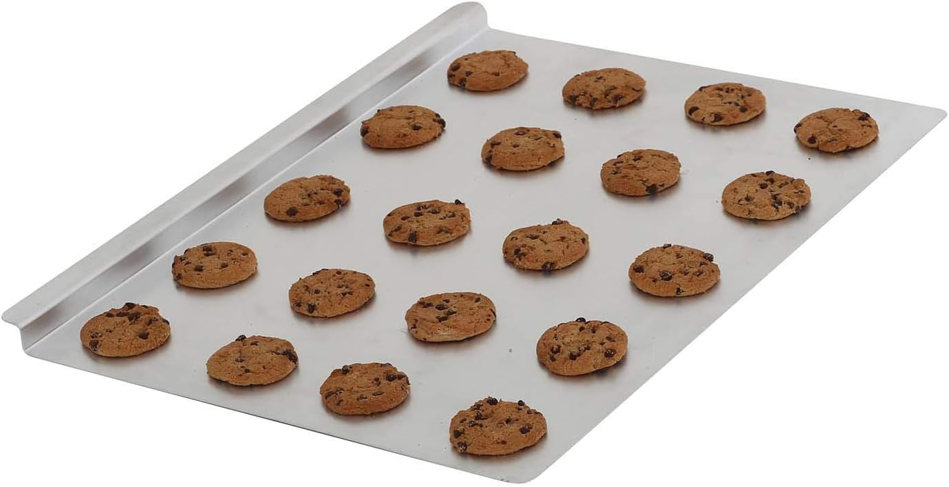 WINCO CS-2014 Cookie Sheet, 20-Inch by 14-Inch, Aluminum, 20" X 15" X 0.875" - Image 3