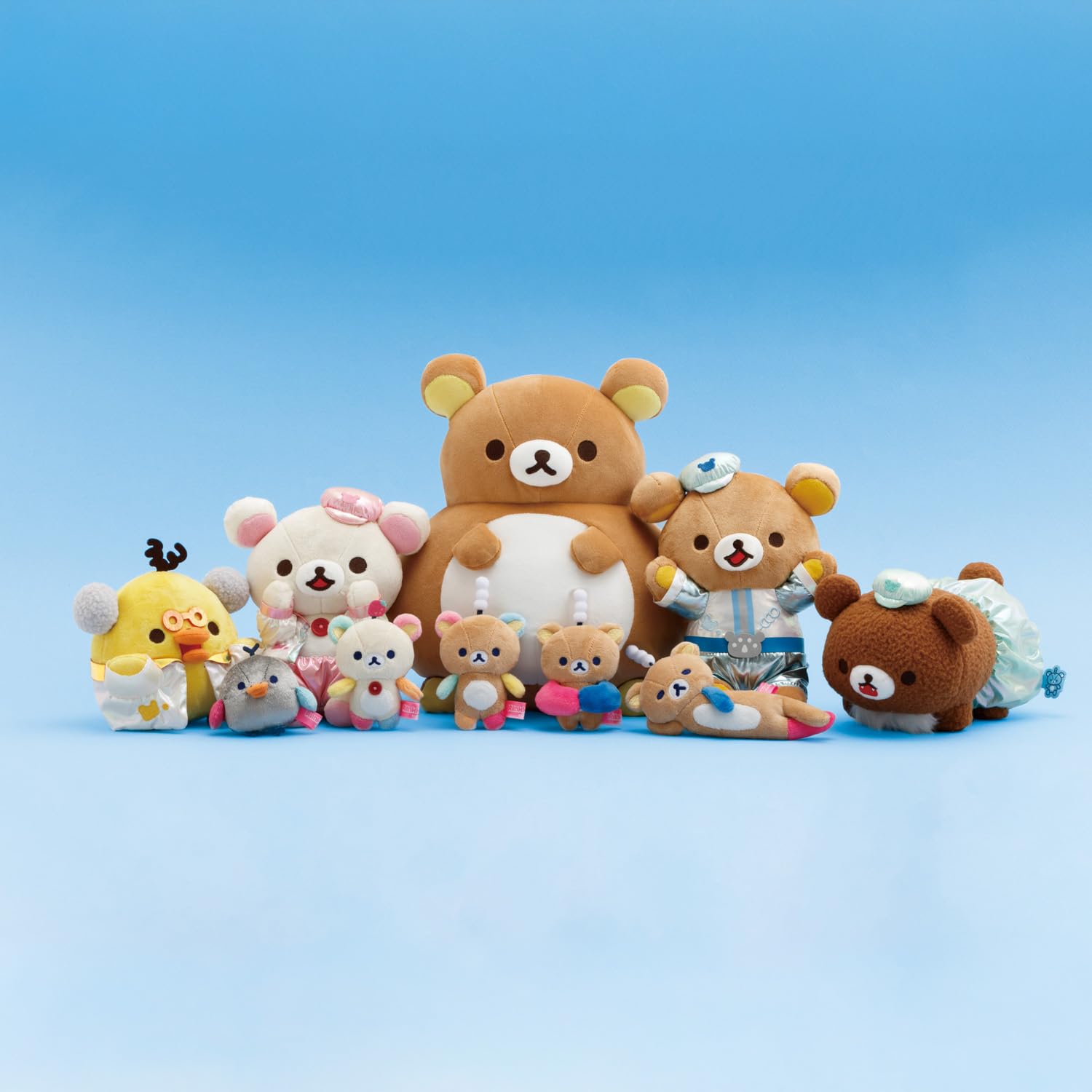 リラックマ ラボ ロボシリーズ てのりぬいぐるみ ５種 フルコンプセット Amazon.co.jp: サンエックス 『リラックマラボ』てのりぬいぐるみ