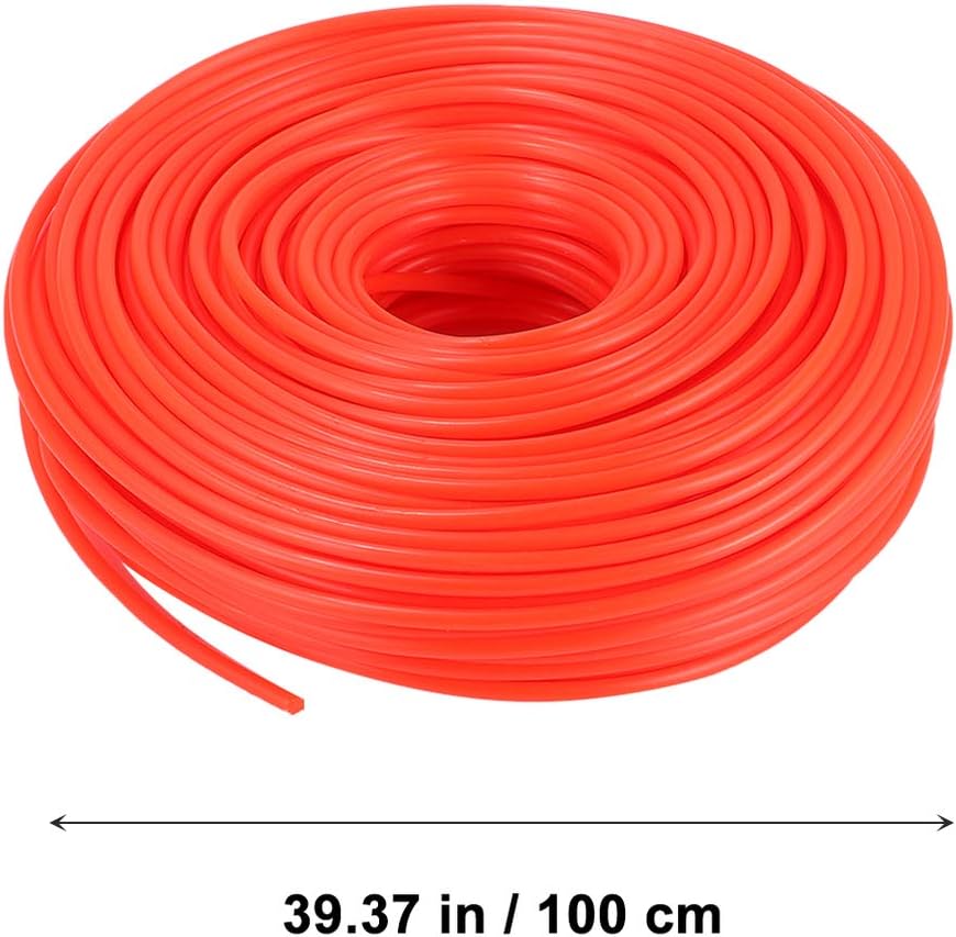 review YARNOW Trimmer Line Replacement Grass String Trimmer Edger Spool Spring for Mowers String Trimmer Blower Red Round