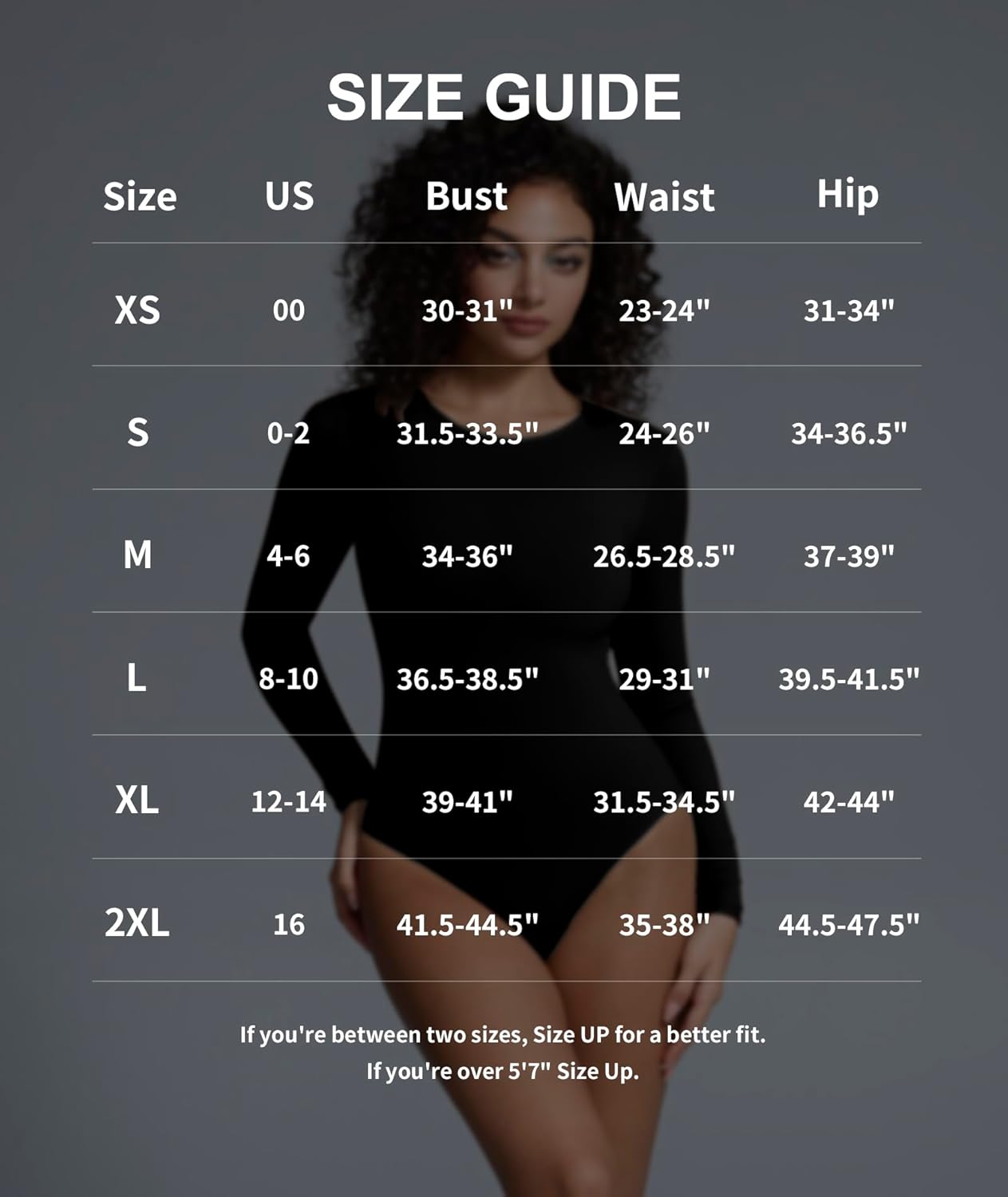 Women’s Crew Neck Long Sleeve Bodysuits - Double lined Body Suit T Shirts Basic | Top Fall Winter Outfit - Image 6