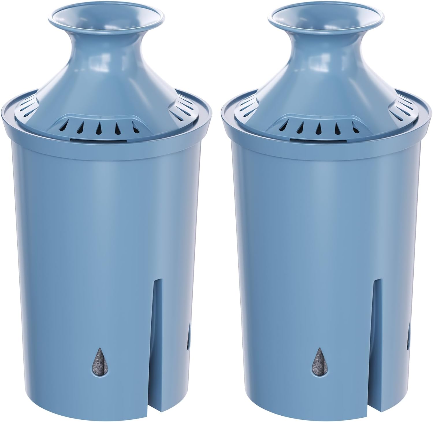 Fil-Fresh 2-Pack Replacement Water Filter for Brita Pitchers and Dispensers, Replaces BritaElite Water Filter, NSF 53 & 42 Certified, Reduce Lead, Chlorine, Heavy Metals, Lasts 6-Month