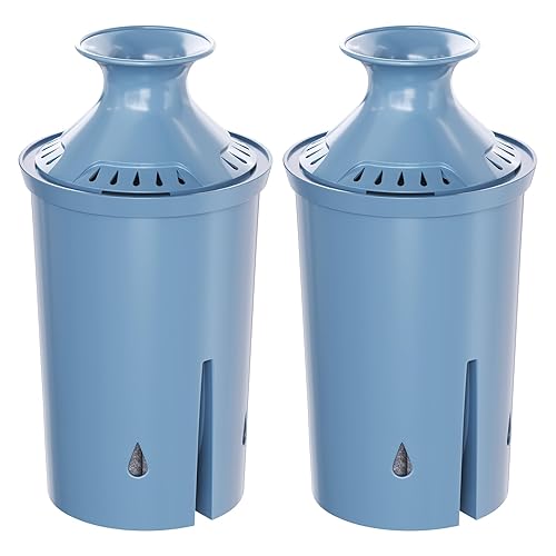 Fil-Fresh 2-Pack Replacement Water Filter for Brita Pitchers and Dispensers,