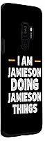 Vista 3 de Galaxy S9 I am Jamieson doing Jamieson things custom funny name Case