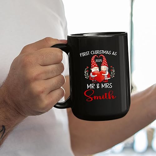 Vista 113 de Taza de café de Navidad personalizada con muñeco de nieve, taza de cerámica de Navidad, taza de Navidad personalizada con nombre, taza de Navidad