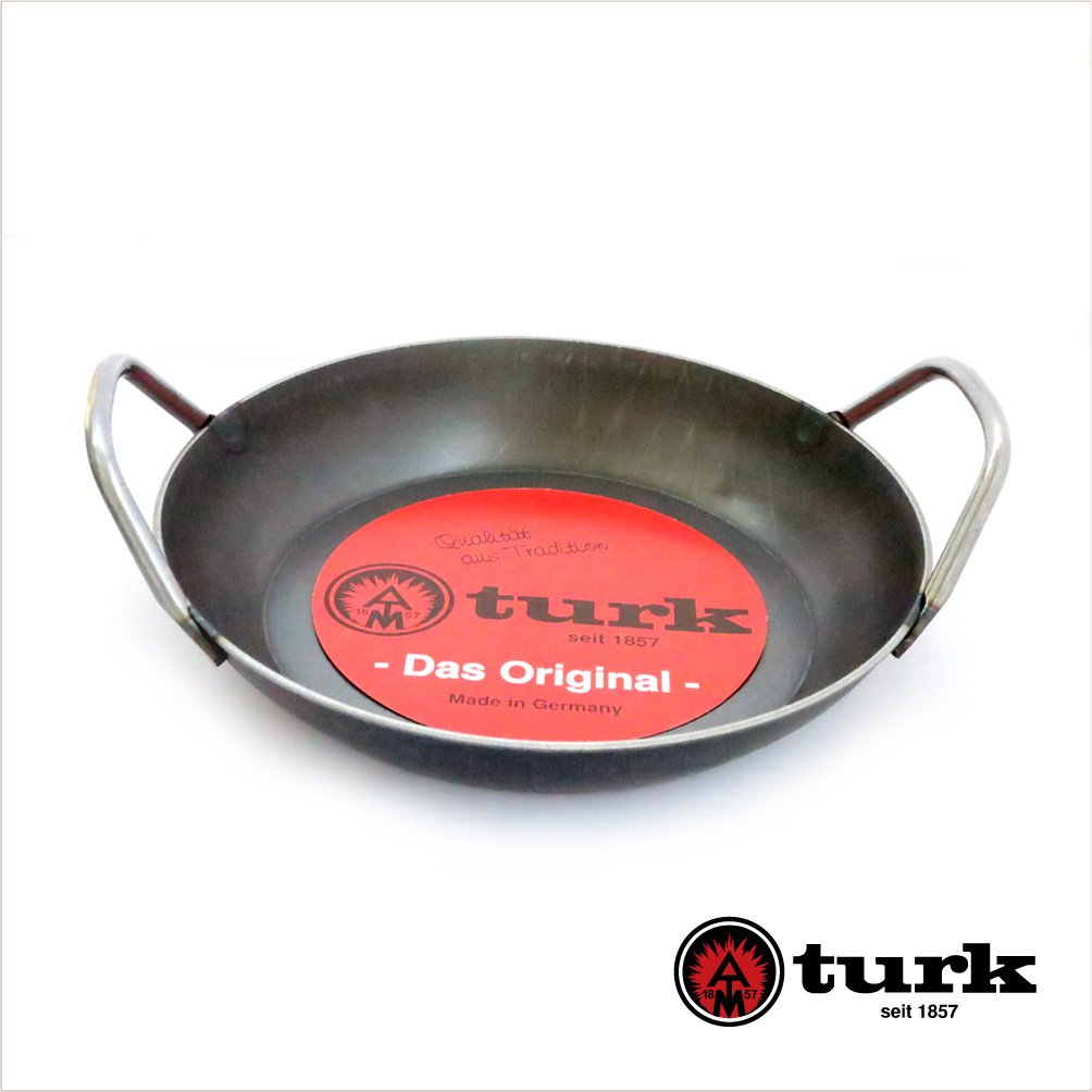 turk 鉄製フライパン (ロースト用24cm深型) POTブラシ付属 Amazon.co.jp: turk(ターク) 鉄製フライパン (ロースト用) (24cm深型