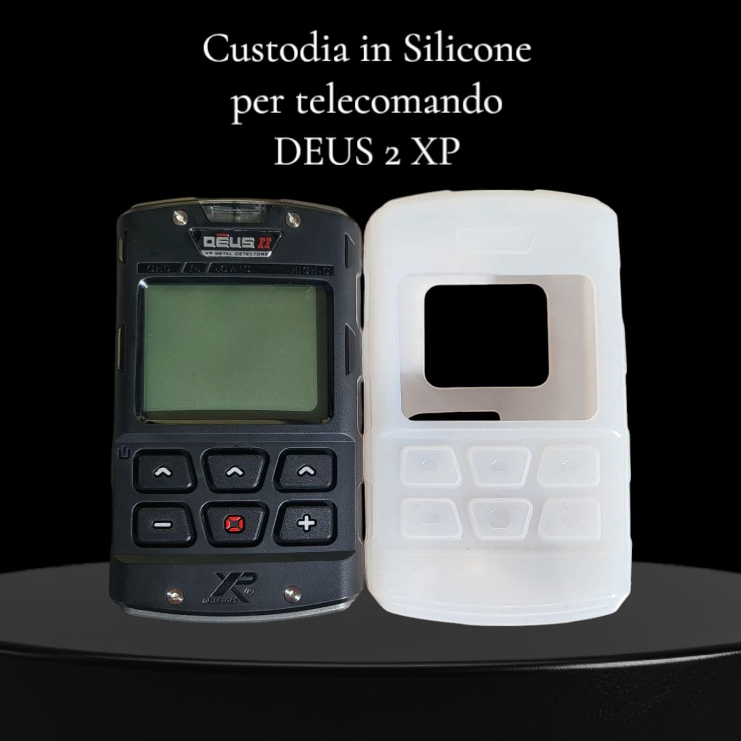 Silikonhülle für Deus 2 Schutz Metalldetektor Cover XP transparent hohe Qualität Empotec kompatibel