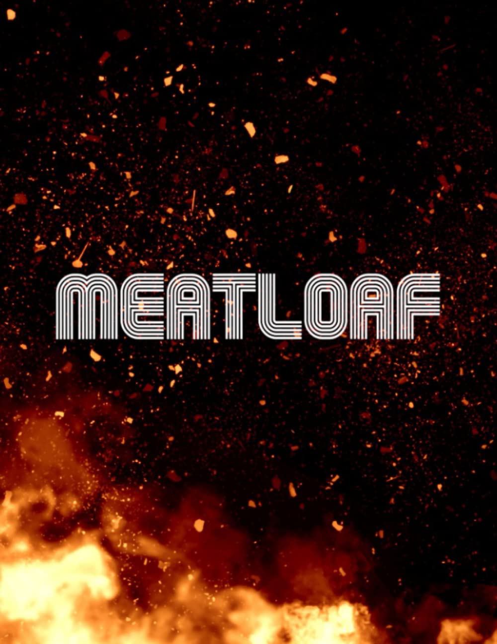 Notebook: Meatloaf Vintage Retro 70s 80s 140 Pages 8.5''x11''