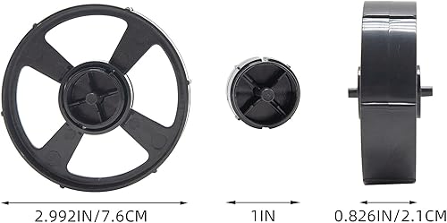 Miniatura 3 de Dispensador de cinta adhesiva para escritorio el núcleo se adapta a 1 y 3 con base antideslizante con peso