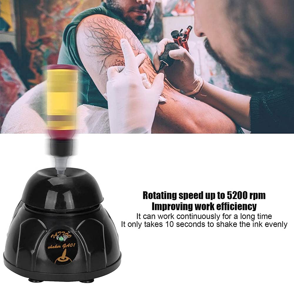 Vortex - Mezclador líquido Vortex para salones de uñas, pintores y aficionados, potente mini coctelera con 5200 rpm, multiusos, mini Vortex, mezclador de tinta de pigmento eléctrico