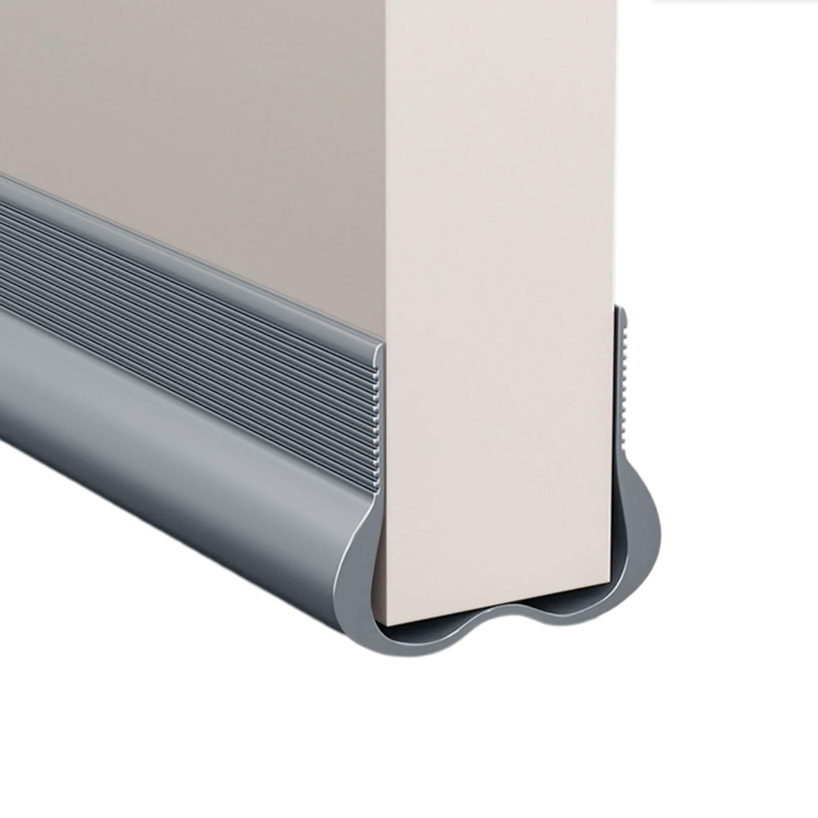 Buxuaaaa Grey Efficiency Door Bottom Sealing Strips Soundproof Door Draft Stopper Pvc Seal Strips For Noise Reduction & Insulation Homes Hotel Soundproofing