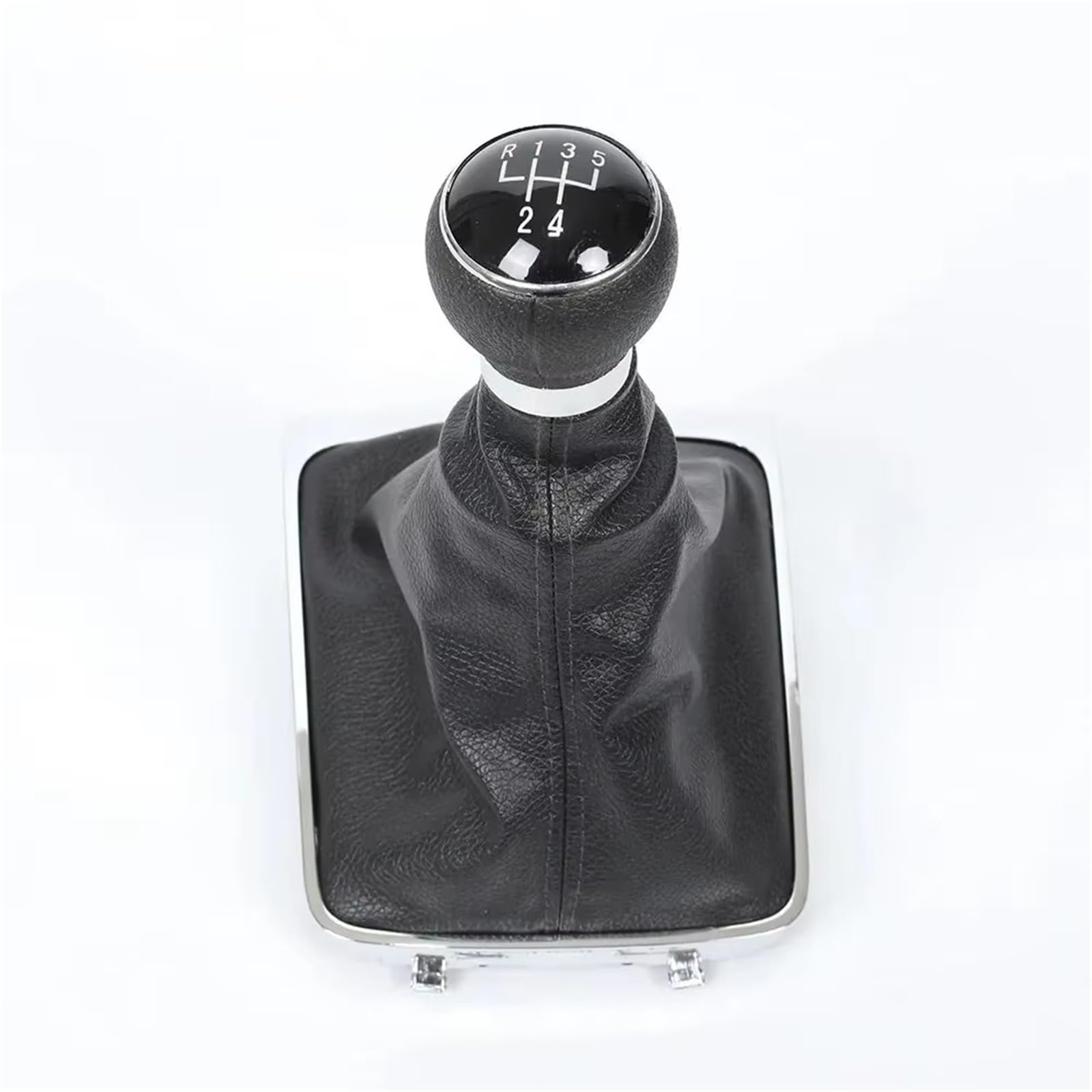 CPDDNGZMKK Gear Shift Knob Lever 5 Speed 6 Manual Gear Shift Knob Gaiter Boot Lever Stick Pen Cover for Passat B6 2005-2012