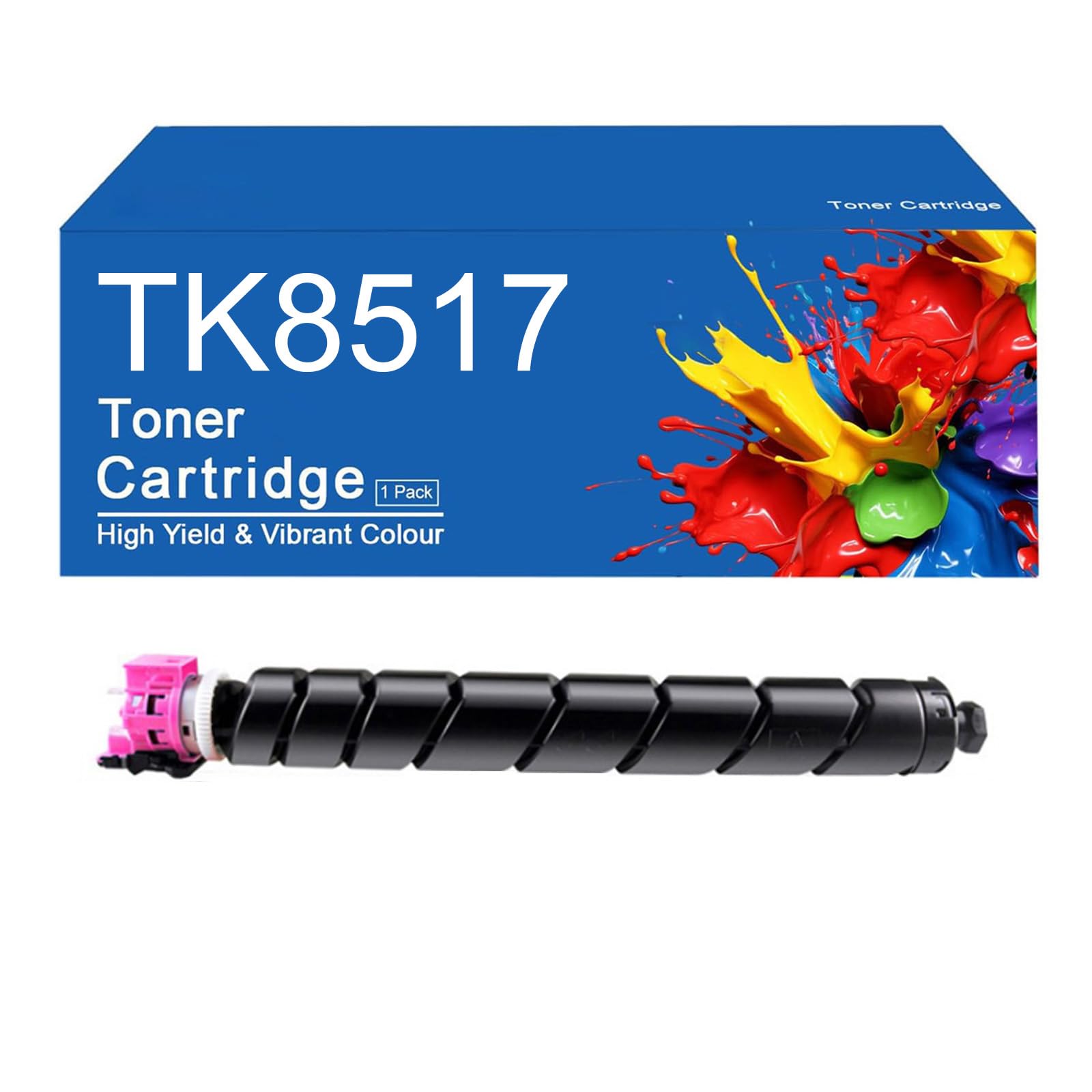 Unità tamburo di ricambio DK5230 per stampanti Kyocera M5521cdw, M5526cdn, P5021cdn, P5026cd, elevata capacità 30000 pagine.,DK5230 -Magenta