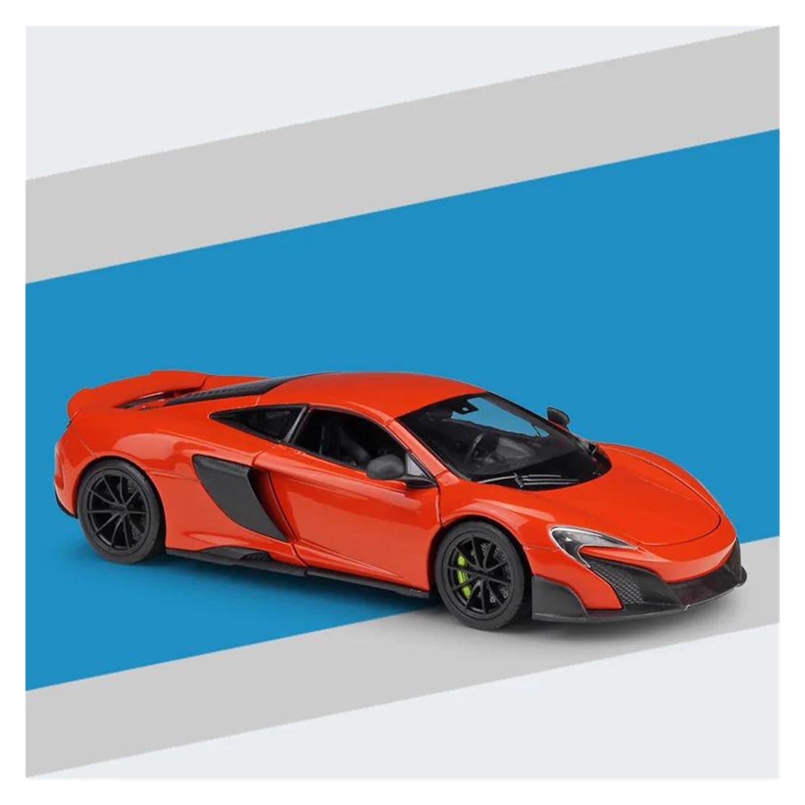 UIFCOG Die Cast Collectible Car Model 1:24 For 675LT Alloy Model Diecasts Metal Vehicles(Red)