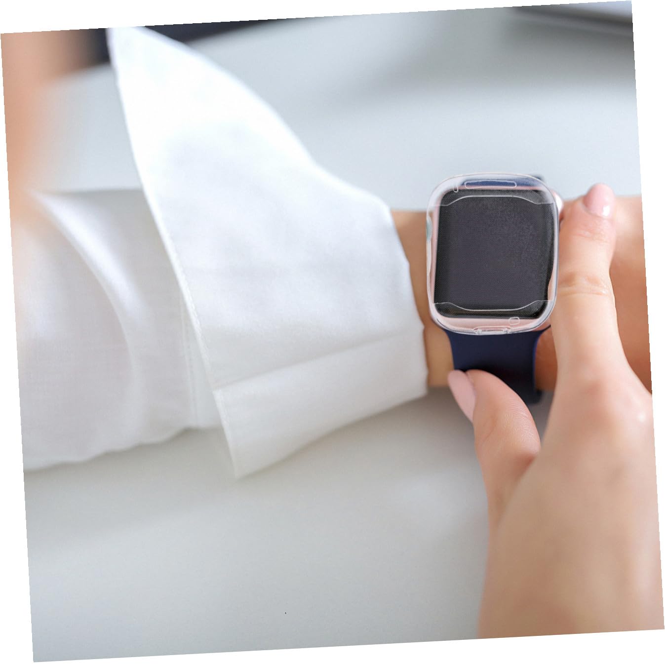 HEMOTON 15pezzi Custodie Protettive Trasparenti Per Antiurto e Accessori Eleganti Per Smartwatch Facile Accesso e Porte