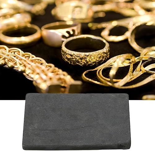 Miniatura 6 de Piedra de prueba para oro, prueba de metales preciosos Probador de joyas de plata ácido valor rasguño chatarra de pureza herramienta de detección de