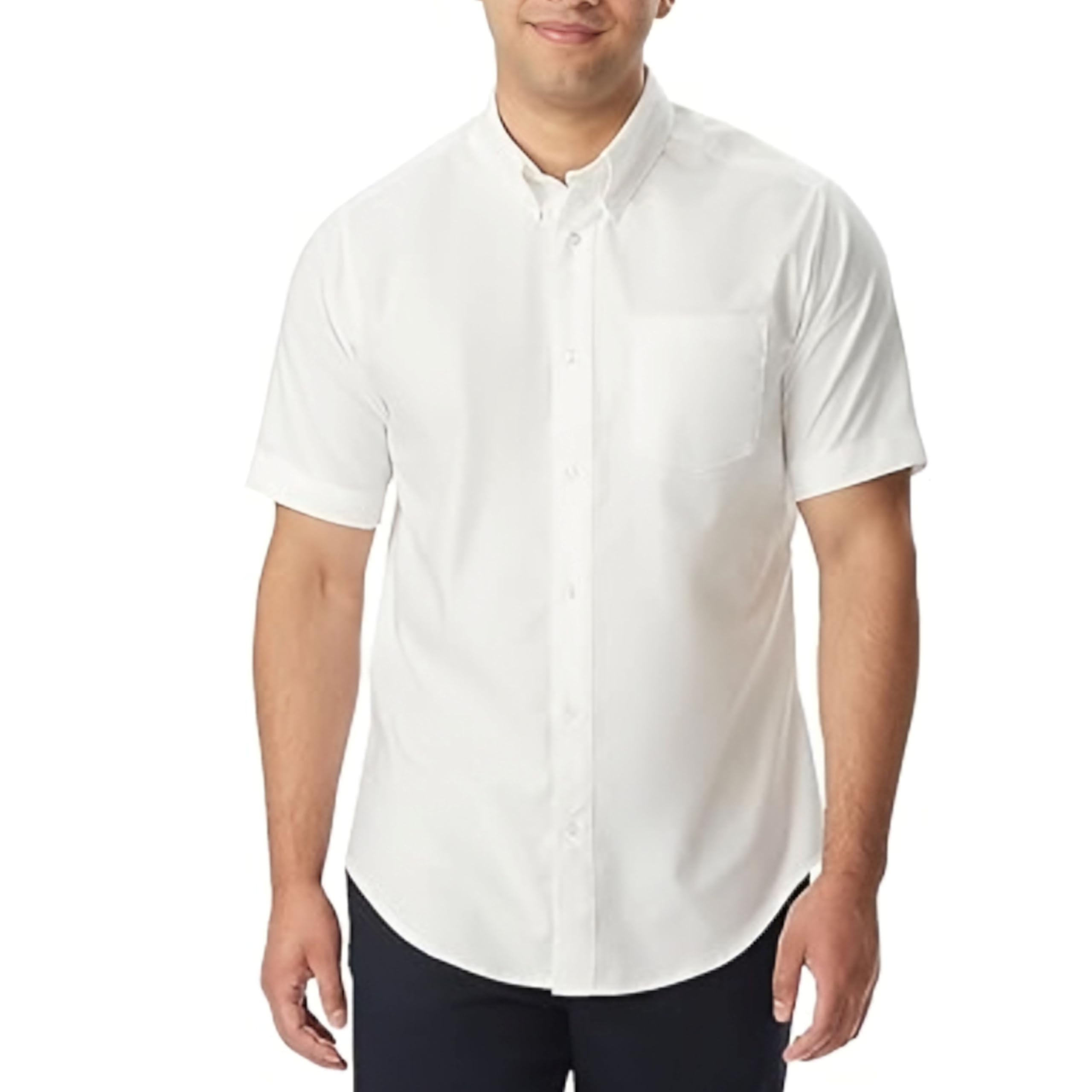 French Toast Boys' Button Down Shirt, White, 16 Years