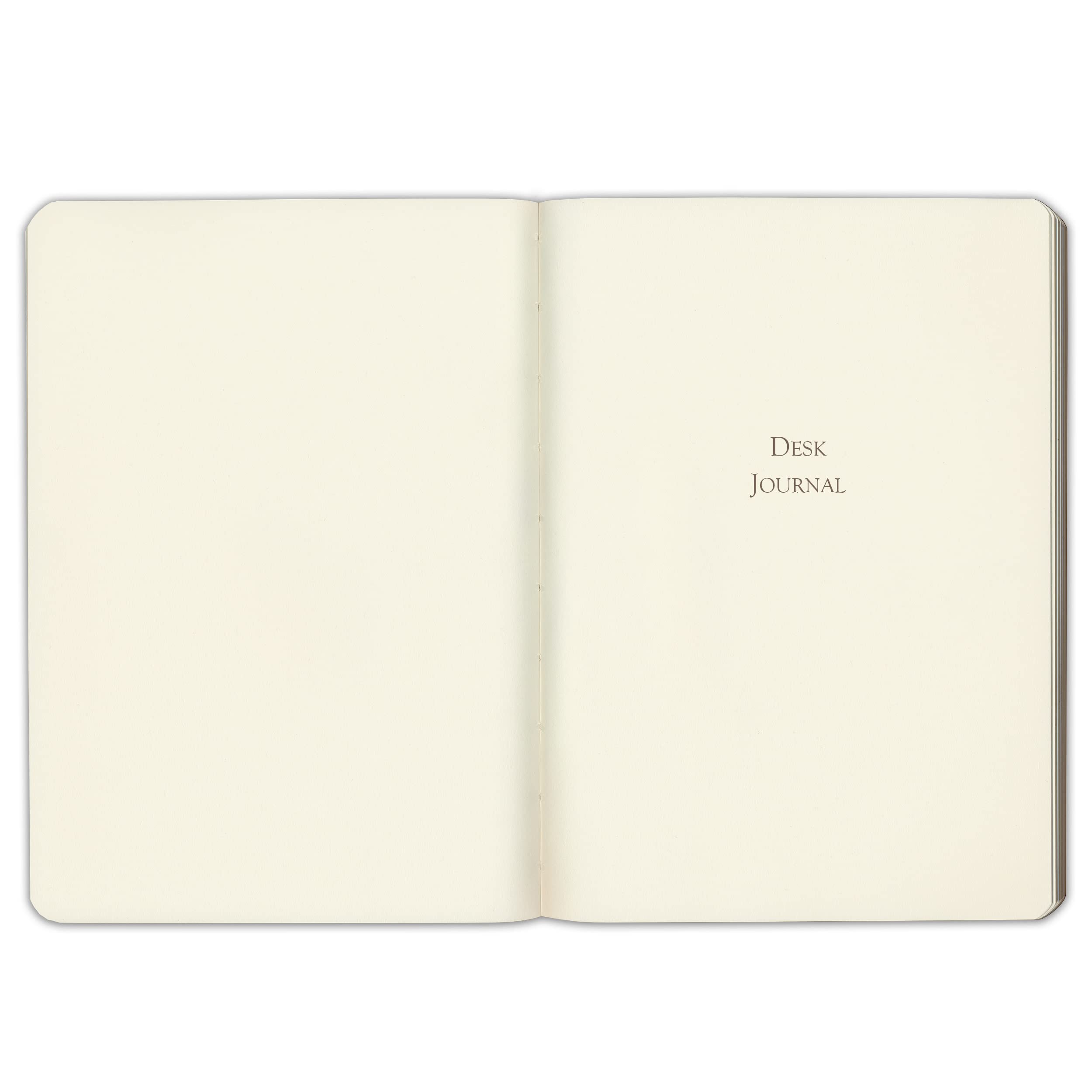 Gallery Leather Schreibtisch-Tagebuch, liniert, 20,3 x 14 cm (Acadia Plum)