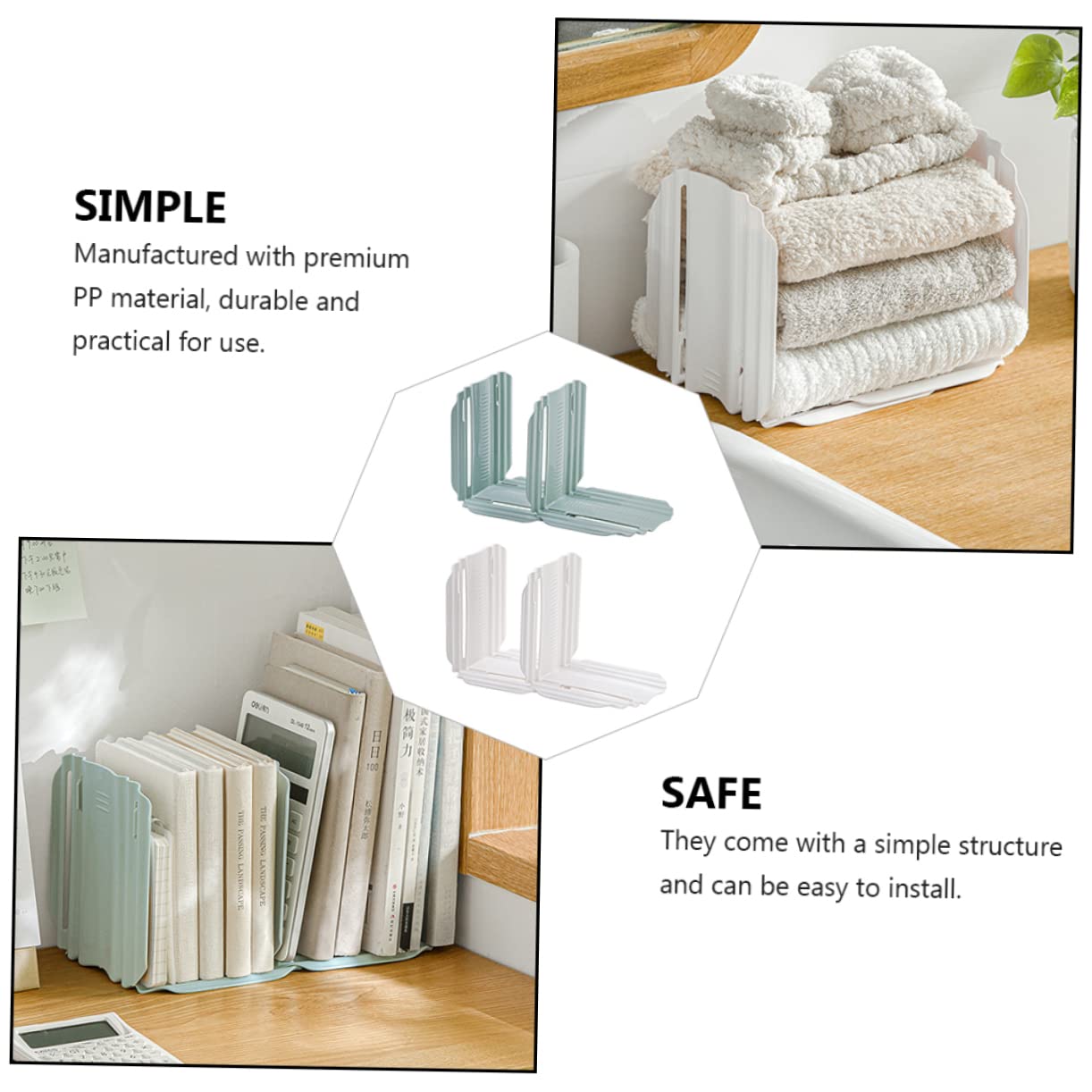 Pannello Divisorio In Ferro Per Armadio E Congelatore - Organizzatore Per Vestiti E Cibo