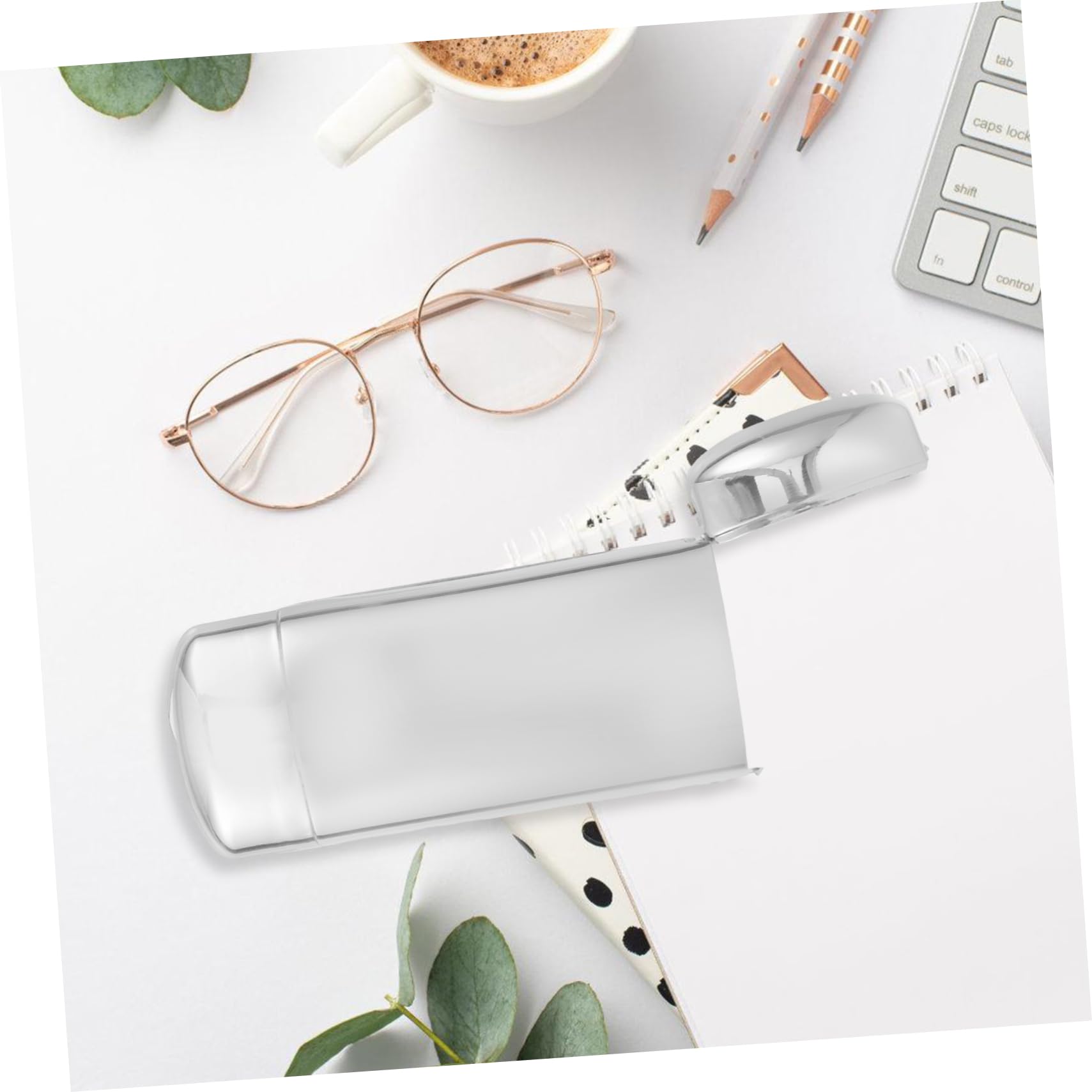 LIFKOME custodia per gli occhiali custodia per occhiali da viaggio borsa porta auricolari scatole per bicchieri portaocchiali astuccio occhiali custodia in metallo per occhiali Silver
