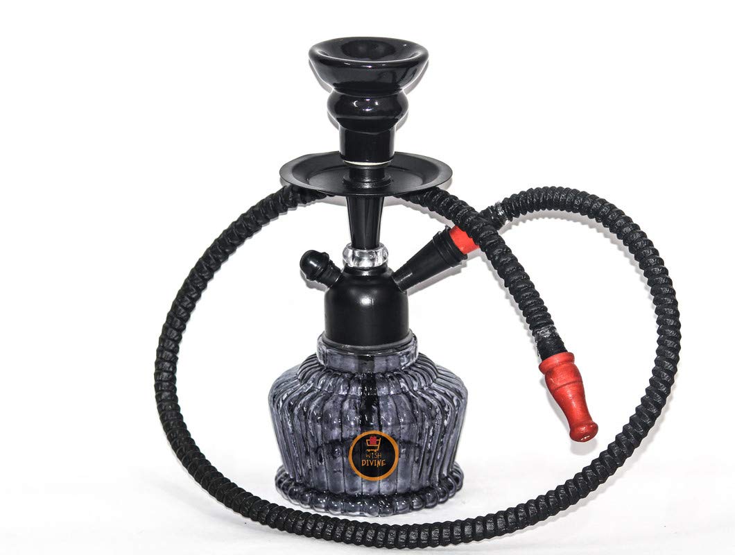 Wish Divine Qt Hookah Pot Black (Height 12 Inches) Amazon.in Home