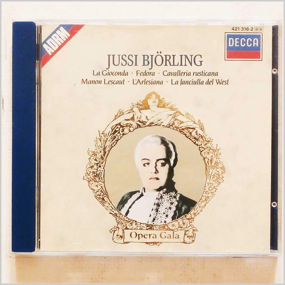 Jussi Bjorling: Verdi, Puccini, Mascagni, Lehar and others