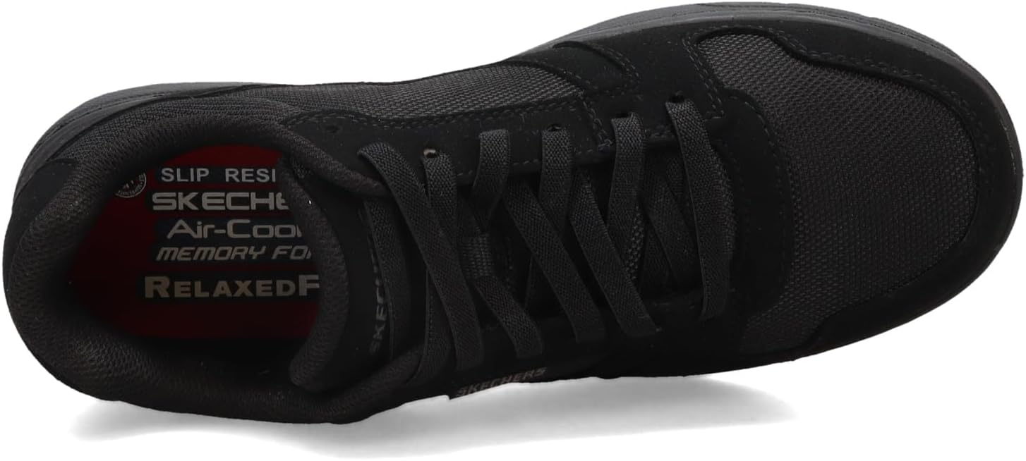 Work Relaxed Fit Watab Shred Treads Athletic Non Slip Work Shoes - Slip Resistant Outsole Memory Foam