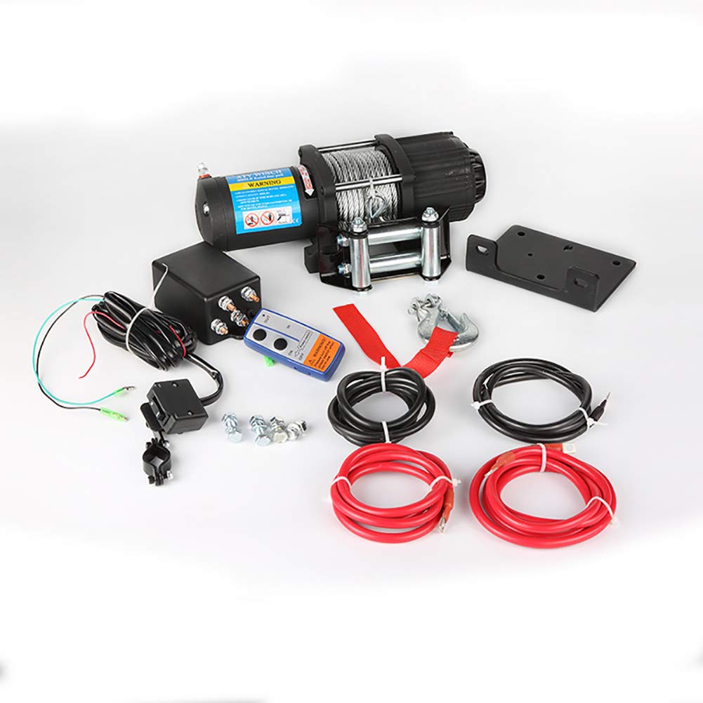 Buy XINGXINGNS 4000lbs Electric Winch Water Proof IP67 Recovery Winch