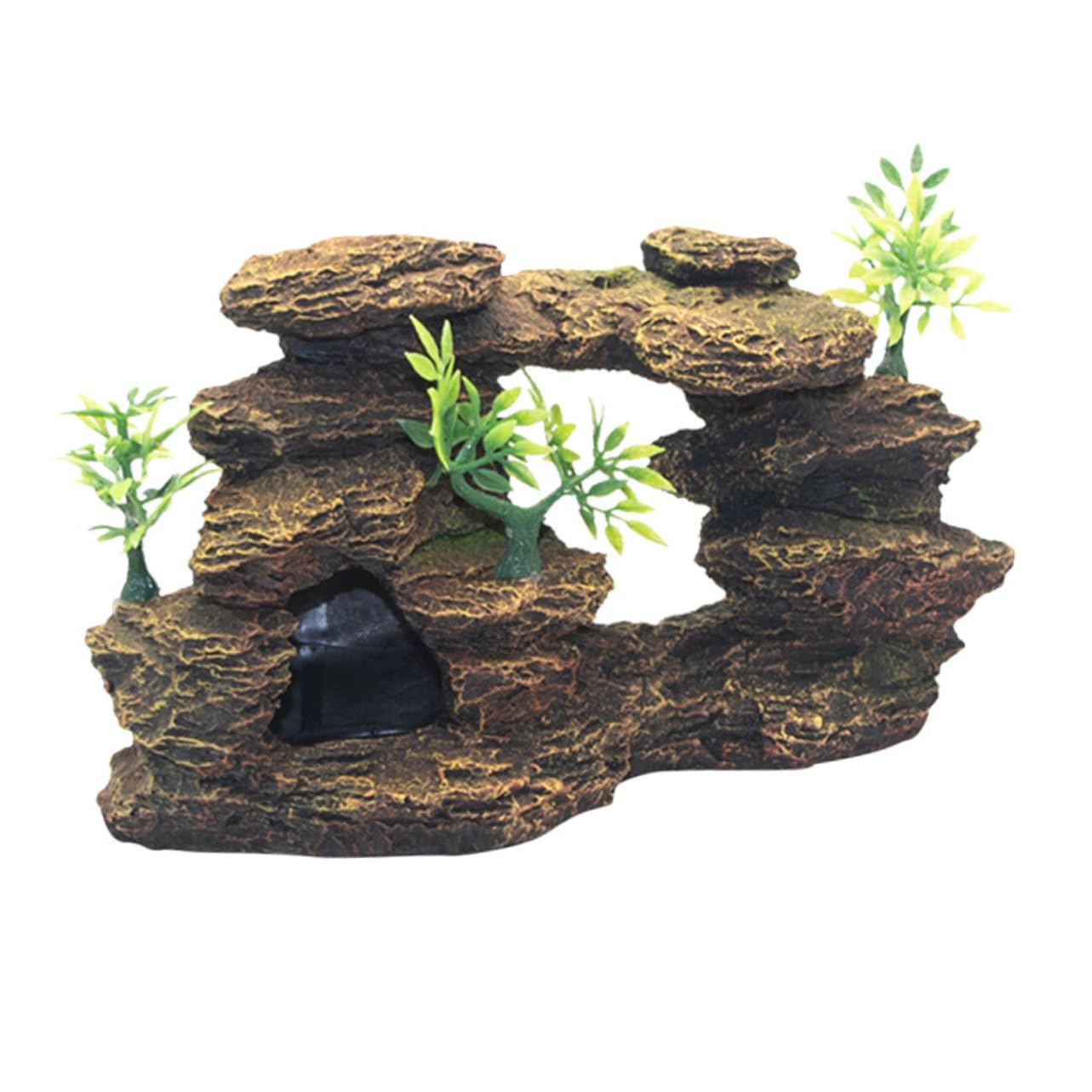 Amazon.co.jp: Gatuida グッピー エミュレーション 岩場 魚 水槽 植物  